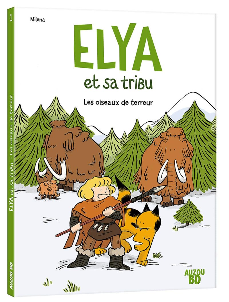 Élya et sa tribu - tome 1 les oiseaux de terreur 9782733891643