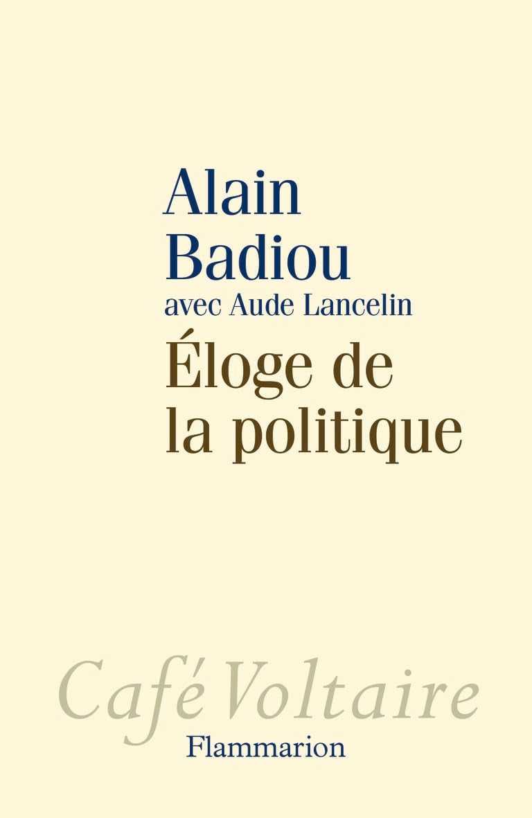 Éloge de la politique 9782081352483