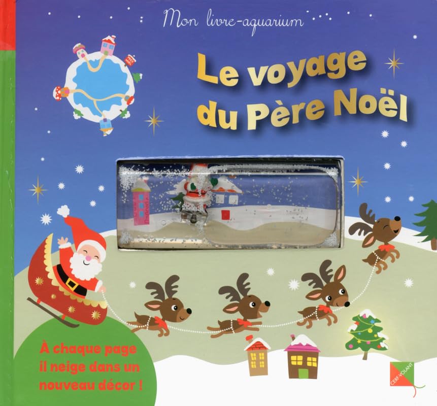 Voyage du Père Noël - Mon livre-aquarium 9782840646907