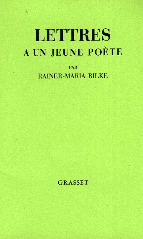 LETTRES A UN JEUNE POETE 9782246004707