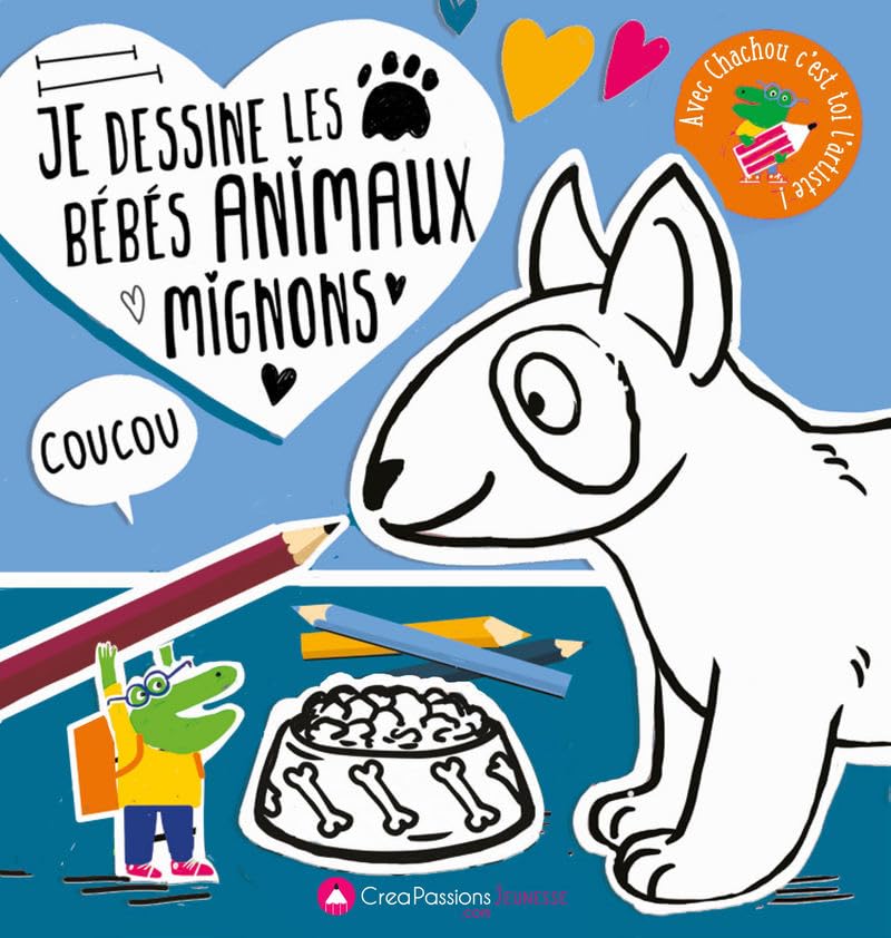 Je dessine les bébés animaux mignons 9782814105591