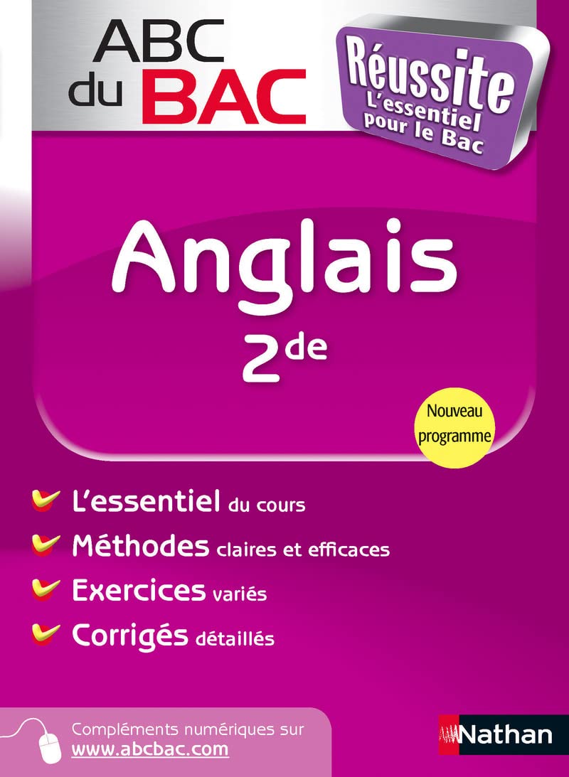 ABC du BAC Réussite Anglais 2de 9782091881744
