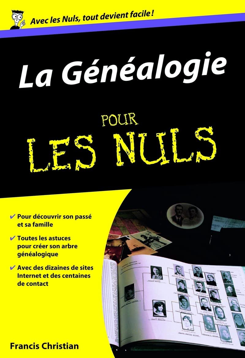 La généalogie poche pour les nuls 9782754005654