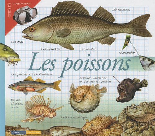 Les poissons: largeur 249 mm 9782713021442