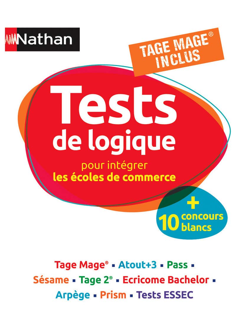 Tests de logique pour intégrer les écoles de commerce 9782091629216