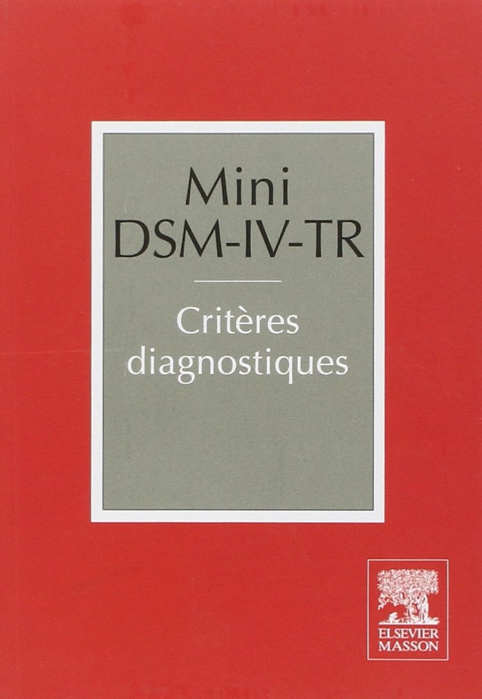 Mini DSM-IV-TR 9782294726941