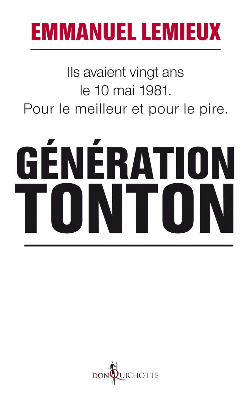 Génération Tonton 9782359490084