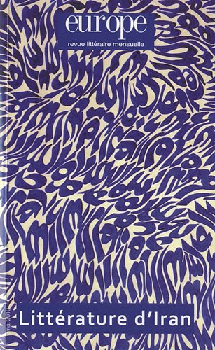 LITTERATURE D IRAN N 997 MAI 2012 9782351500484
