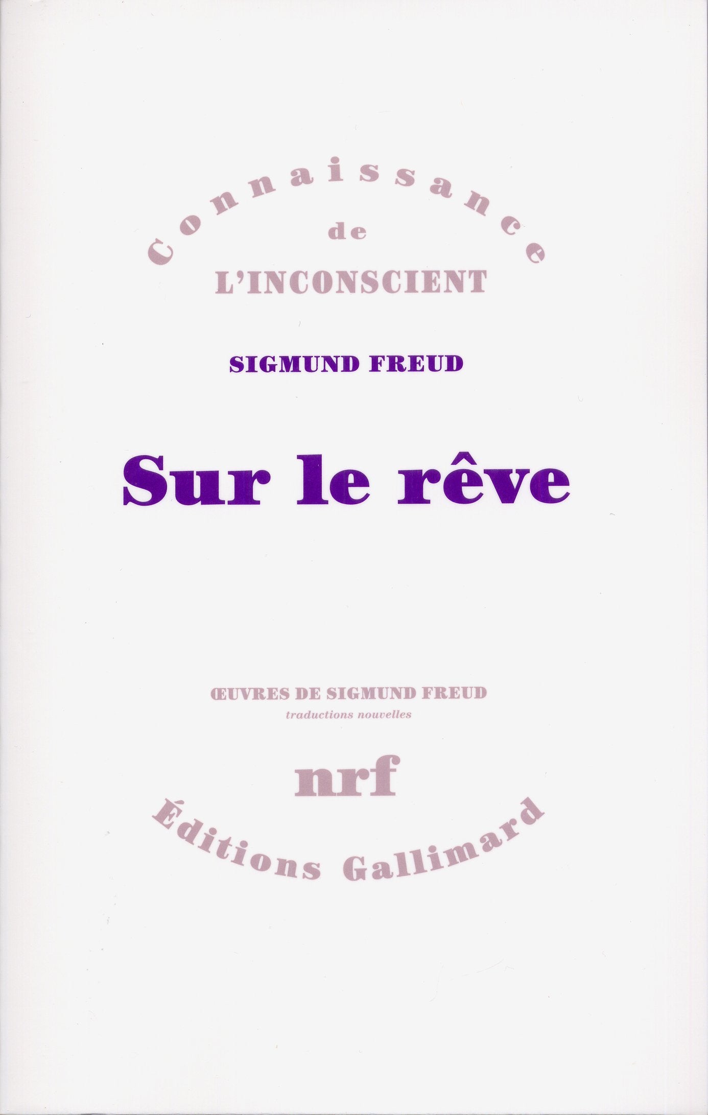 Sur le rêve 9782070712748