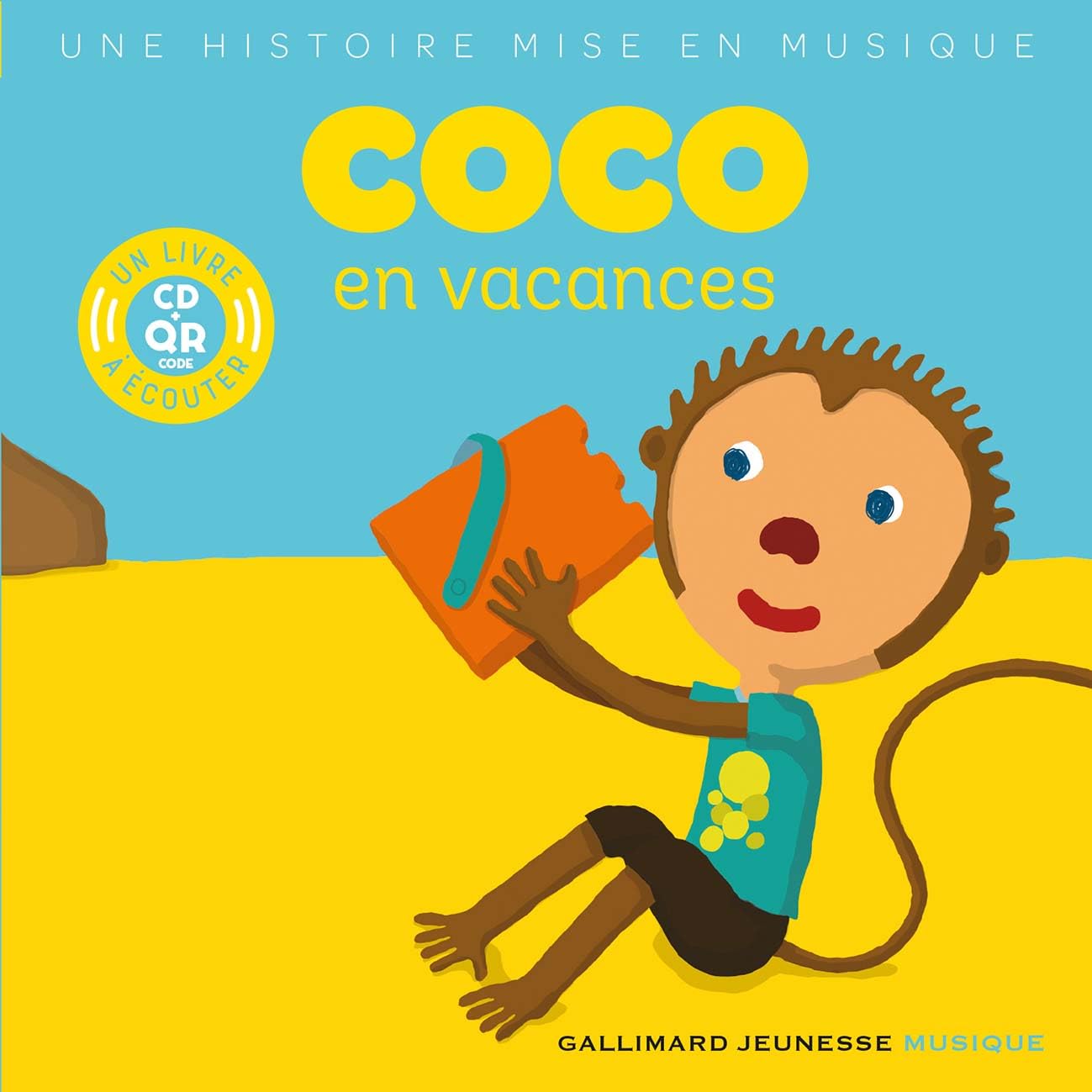 COCO EN VACANCES LIVRE-CD 9782075084369