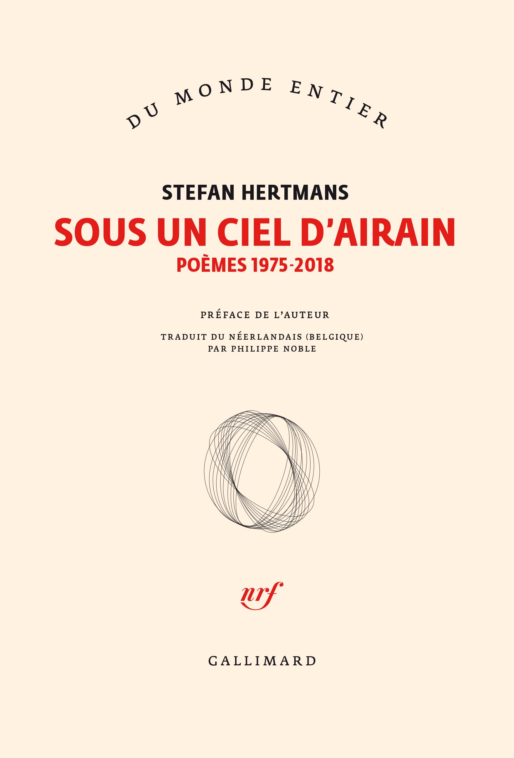 Sous un ciel d'airain: Poèmes 1975-2018 9782072950292
