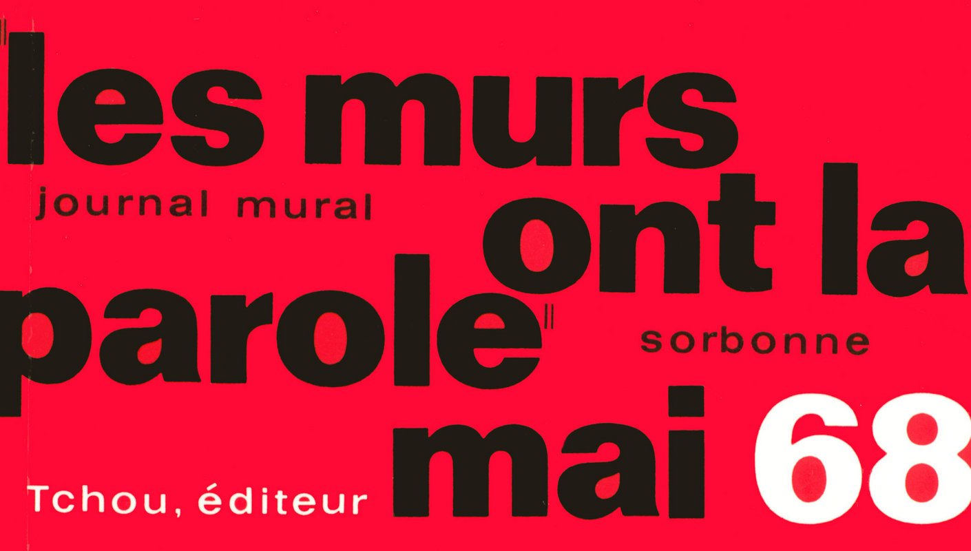 Les murs ont la parole - Mai 68 9782710789215