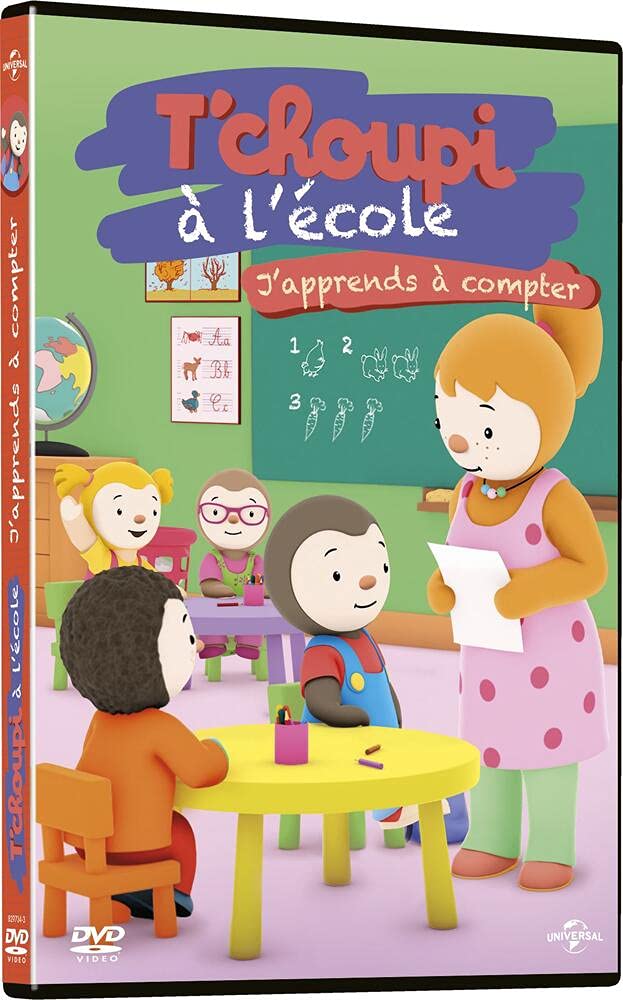 T'choupi à l'école-J'apprends à Compter 5053083045432