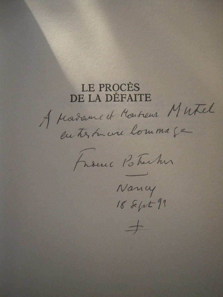 Le Procès de la défaite: Riom, février-avril 1942 9782213021515