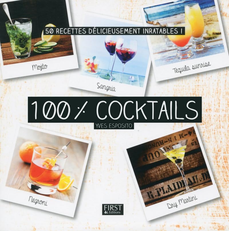 100 % cocktails 9782754083843