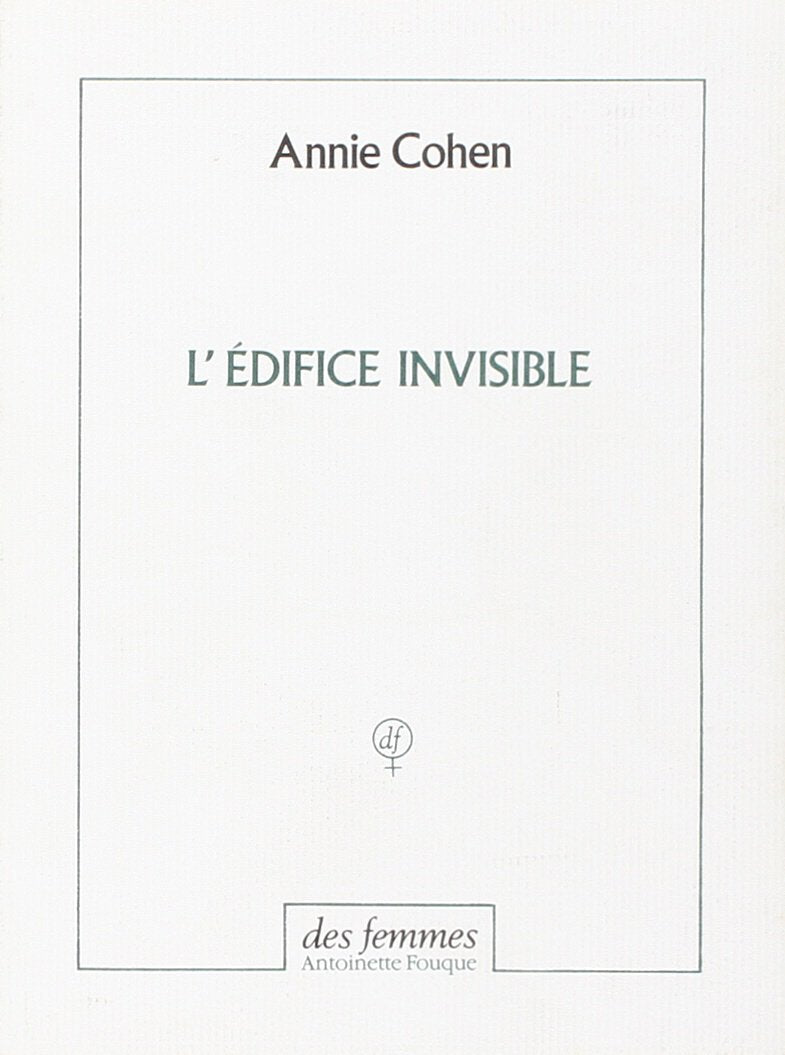 L'Edifice invisible 9782721003751
