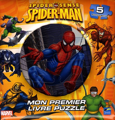 Spider-Sense Spider-Man: Mon premier livre puzzle 9782810002610