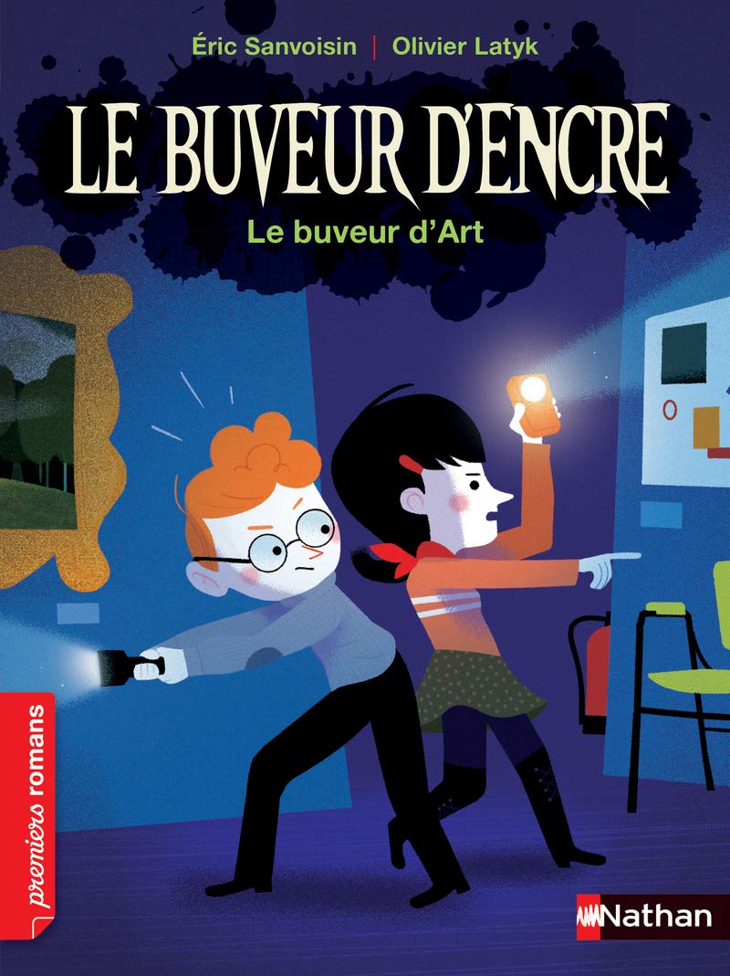 Le buveur d'encre, le buveur d'art - Roman Fantastique - De 7 à 11 ans 9782092588802