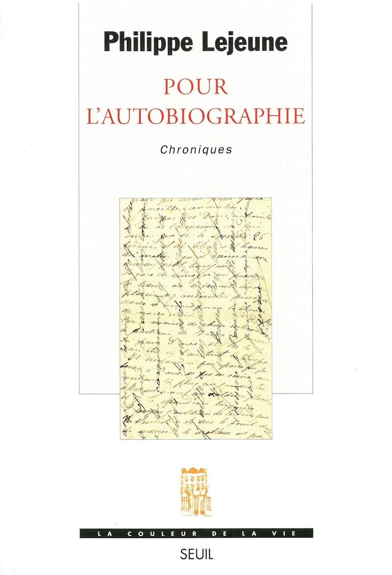 Pour l'autobiographie: Chroniques 9782020319645