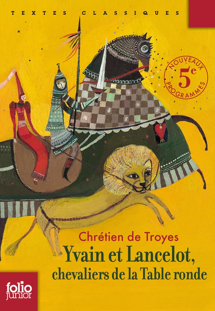 Yvain et Lancelot, chevaliers de la Table Ronde 9782070634767