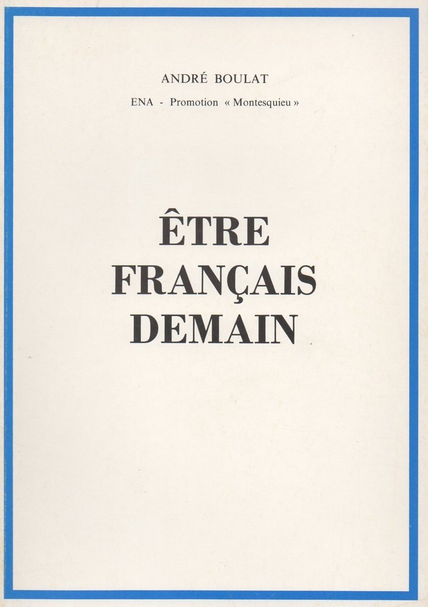 etre francais demain 9782950467201