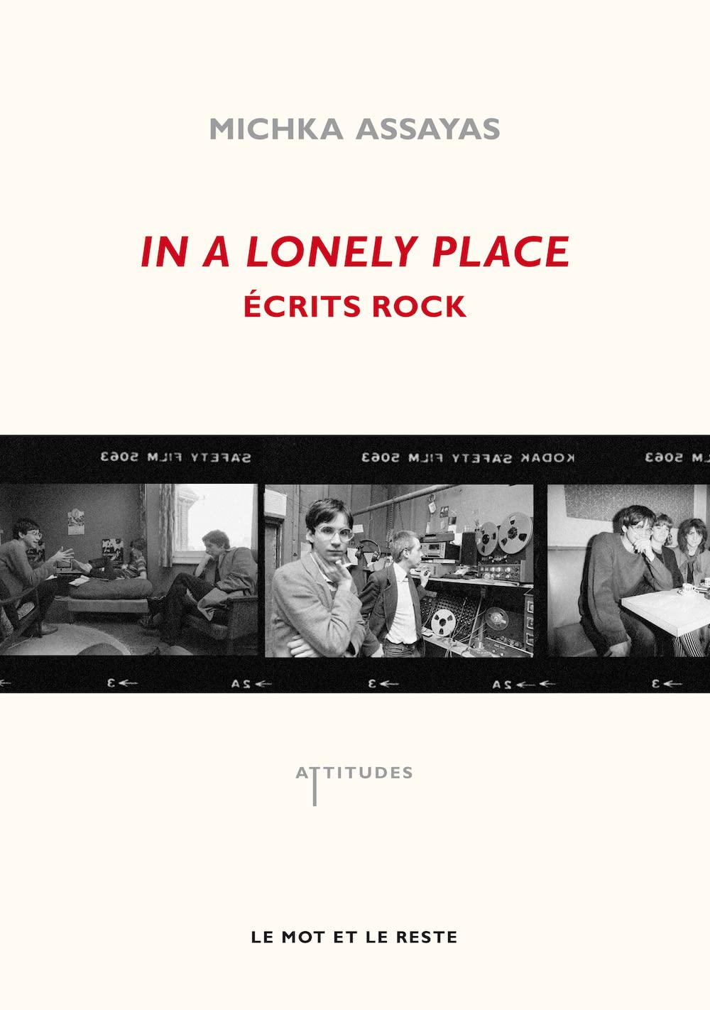 In a lonely place: Ecrits rock 9782360540785