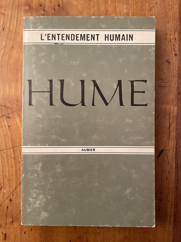 Hume enquete sur l'entendement humain 