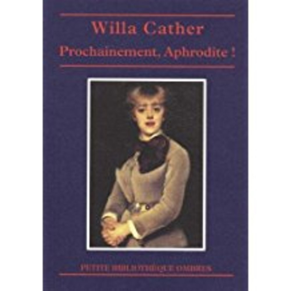 Prochainement, Aphrodite ! 9782841422135