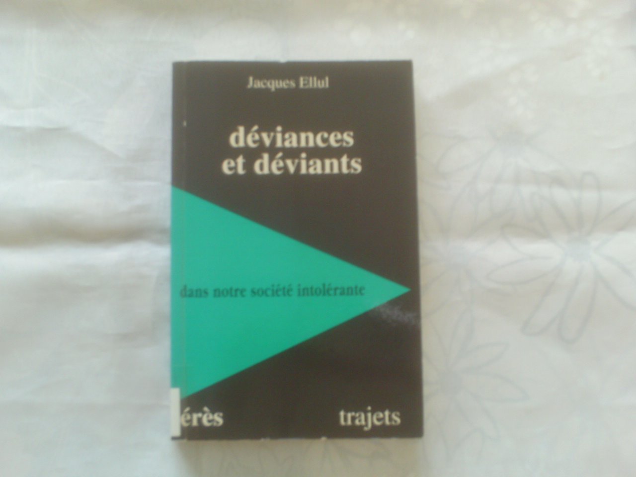 Déviances et déviants: Dans notre société intolérante 9782865862214