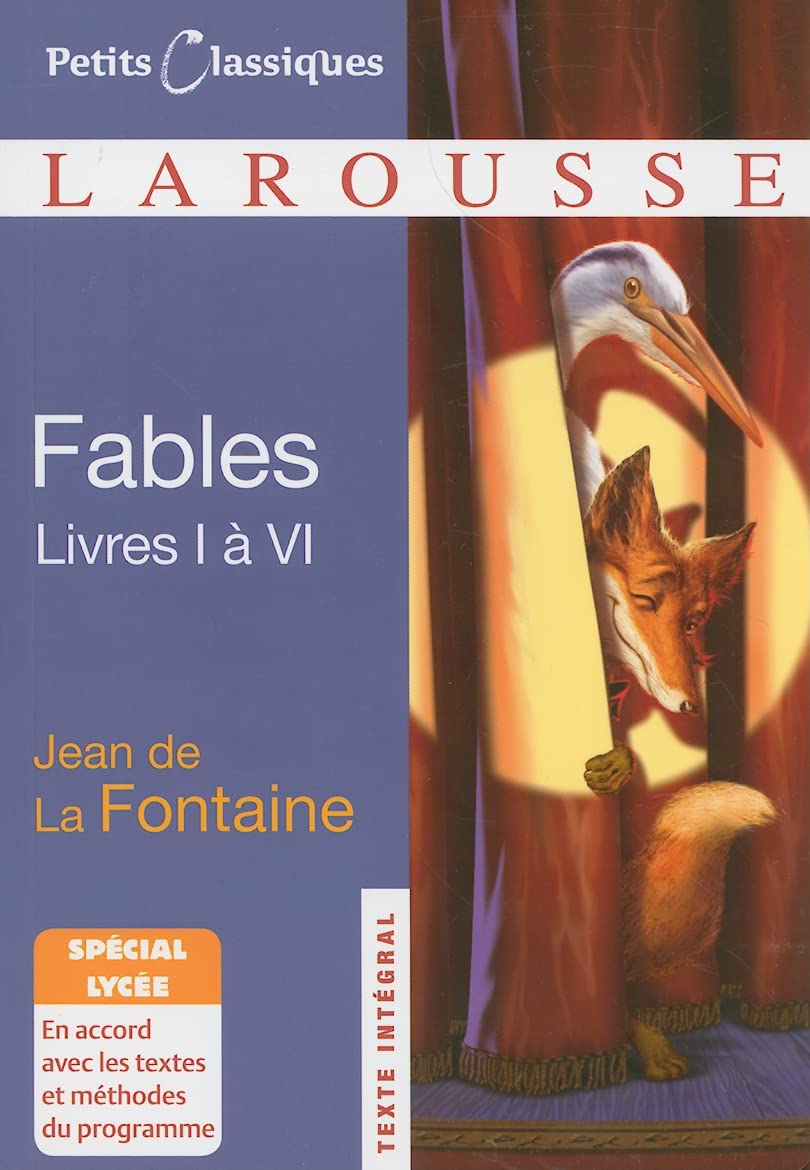 Fables choisies (livres I à VI) - spécial lycée 9782035842640