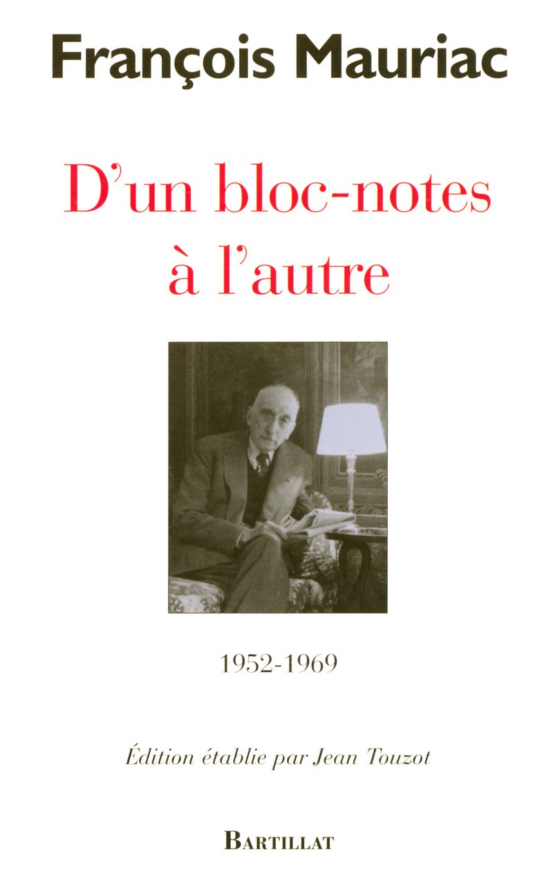 D'un bloc-notes à l'autre 1952-1969 9782841003341