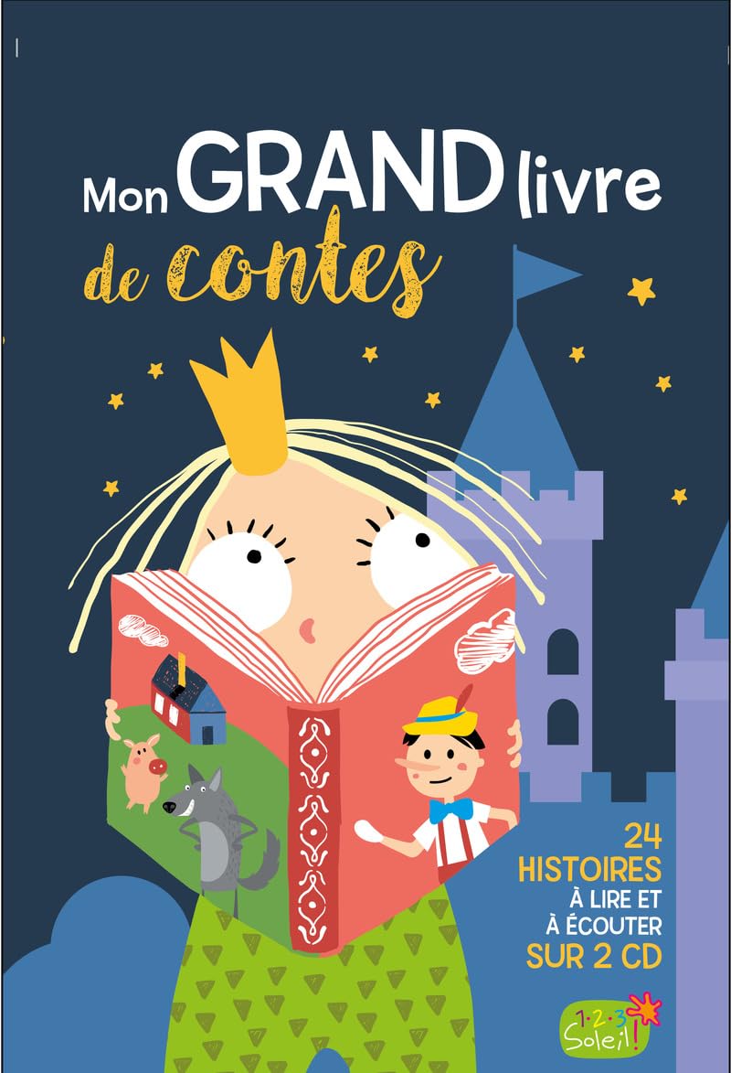 Mon grand livre de contes avec 2 CD 9782359902464