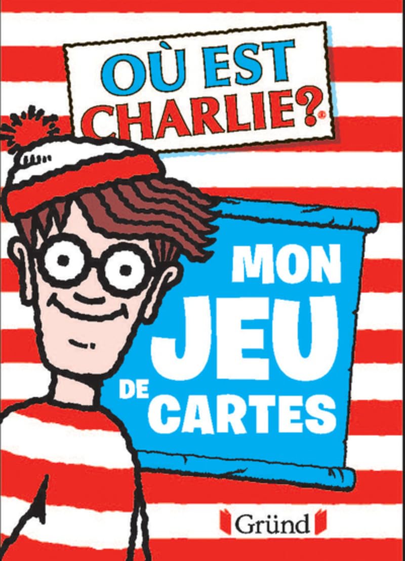 Où est Charlie ? Mon jeu de cartes 9782324021855