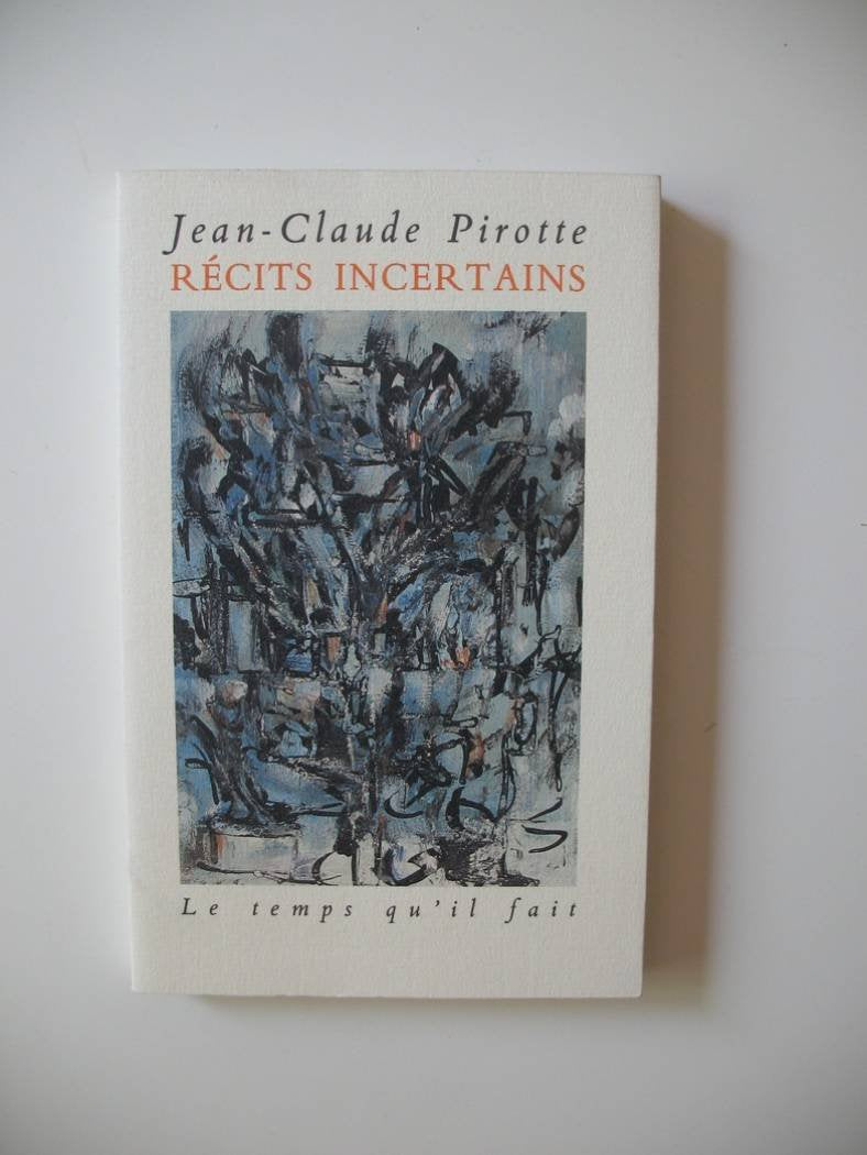 Récits incertains 9782868531513