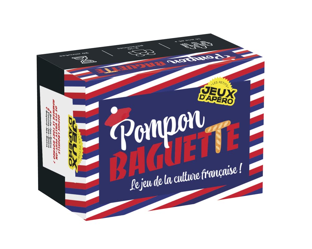 Pompon baguette - Le jeu de la culture française ! 9782412081945