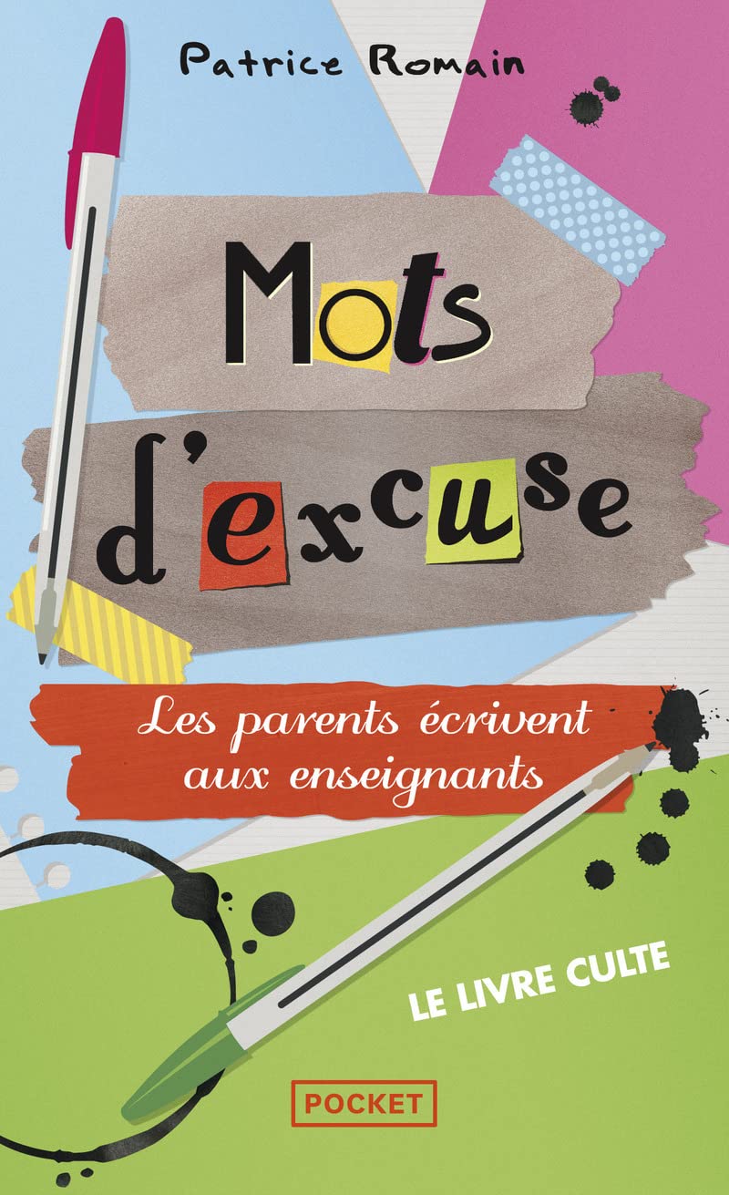 Mots d'excuse: Les parents écrivent aux enseignants 9782266232272