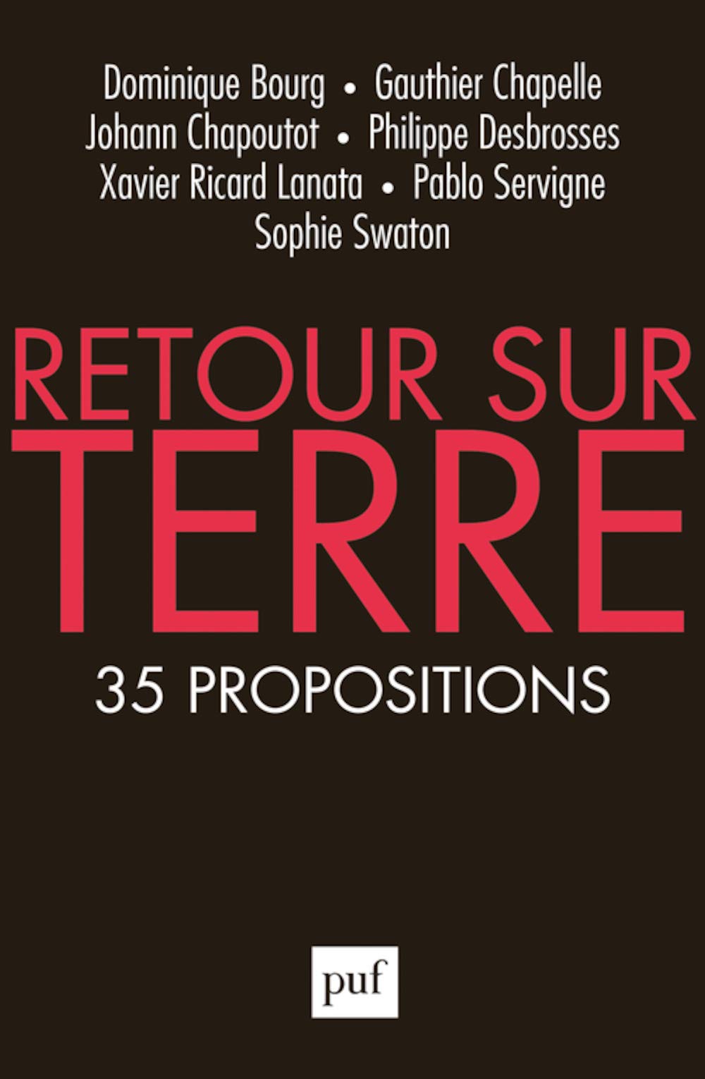 Retour sur Terre: 35 propositions 9782130826538