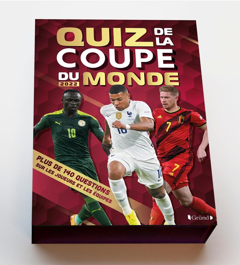 Quiz de la coupe du monde – Jeu de cartes – À partir de 6 ans 9782324031854