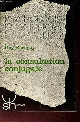 La Consultation conjugale 9782870090138