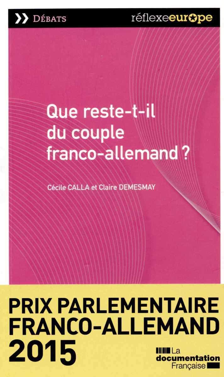Que reste-t-il du couple franco-allemand ? 9782110088987
