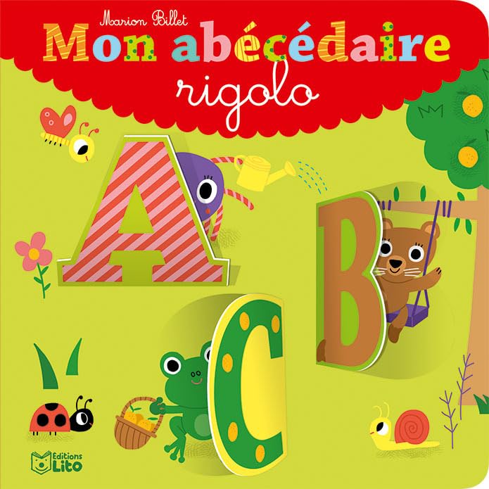 Mon cartonné à flaps: Mon abécédaire rigolo - Dès 2 ans 9782244301815