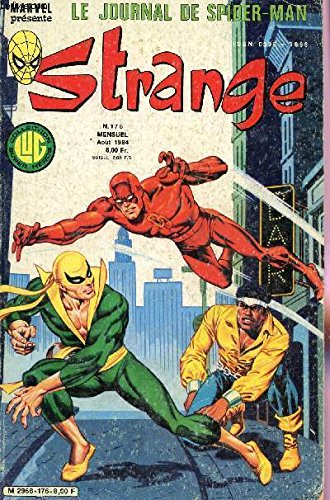 STRANGE, LE JOURNAL DE SPIDER MAN / N°176 - AOUT 1984 / COLLECTION LUG SUPER HEROS. 