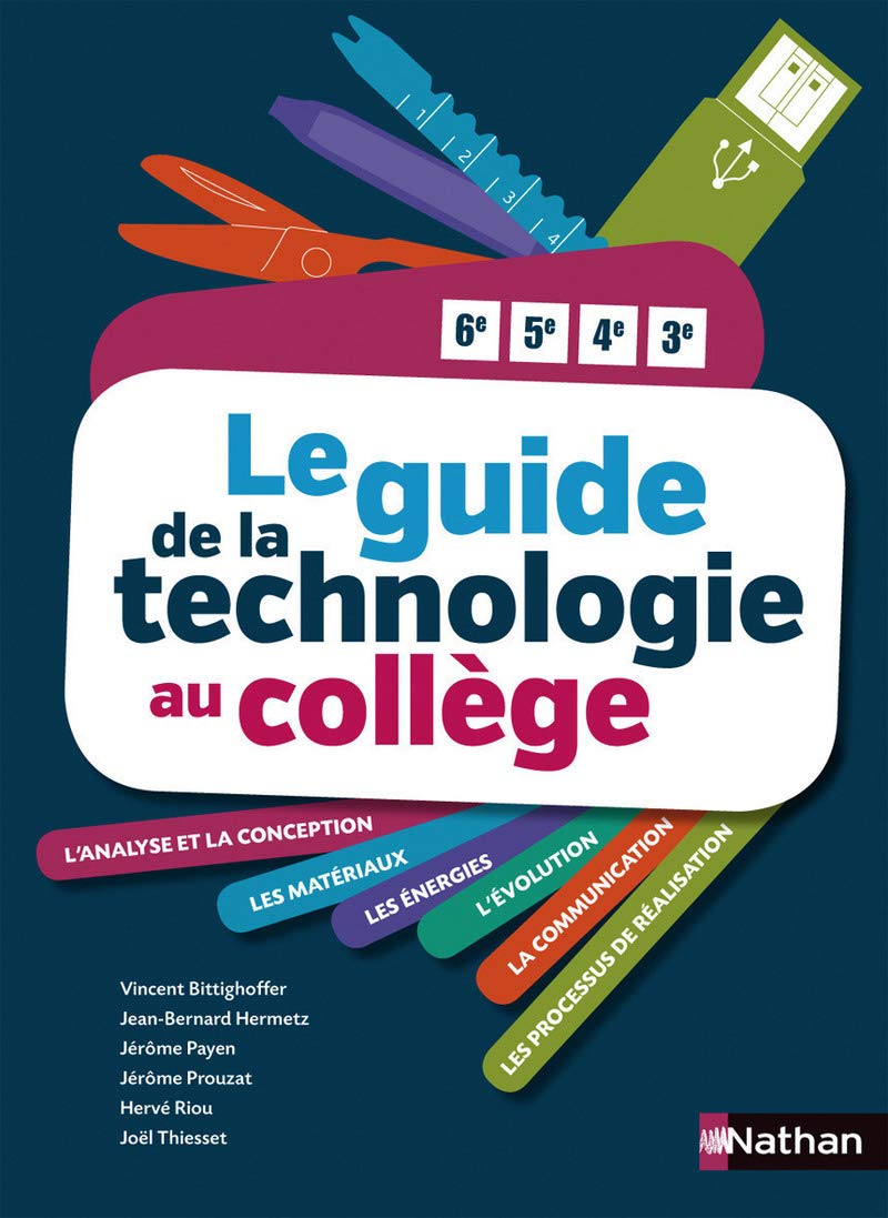 Le Guide de la technologie au collège 9782091629483