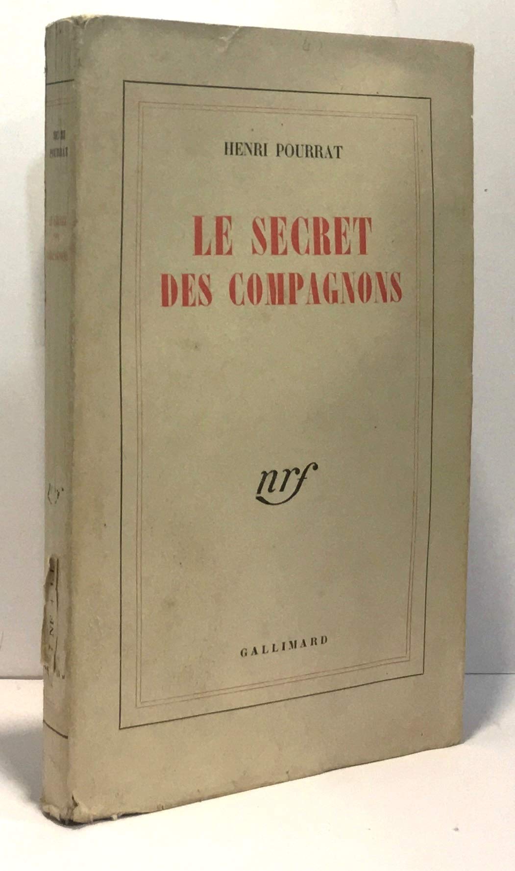 Le secret des compagnons 9782070251919