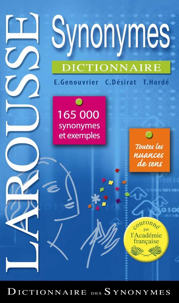 Dictionnaire des synonymes 9782035827067