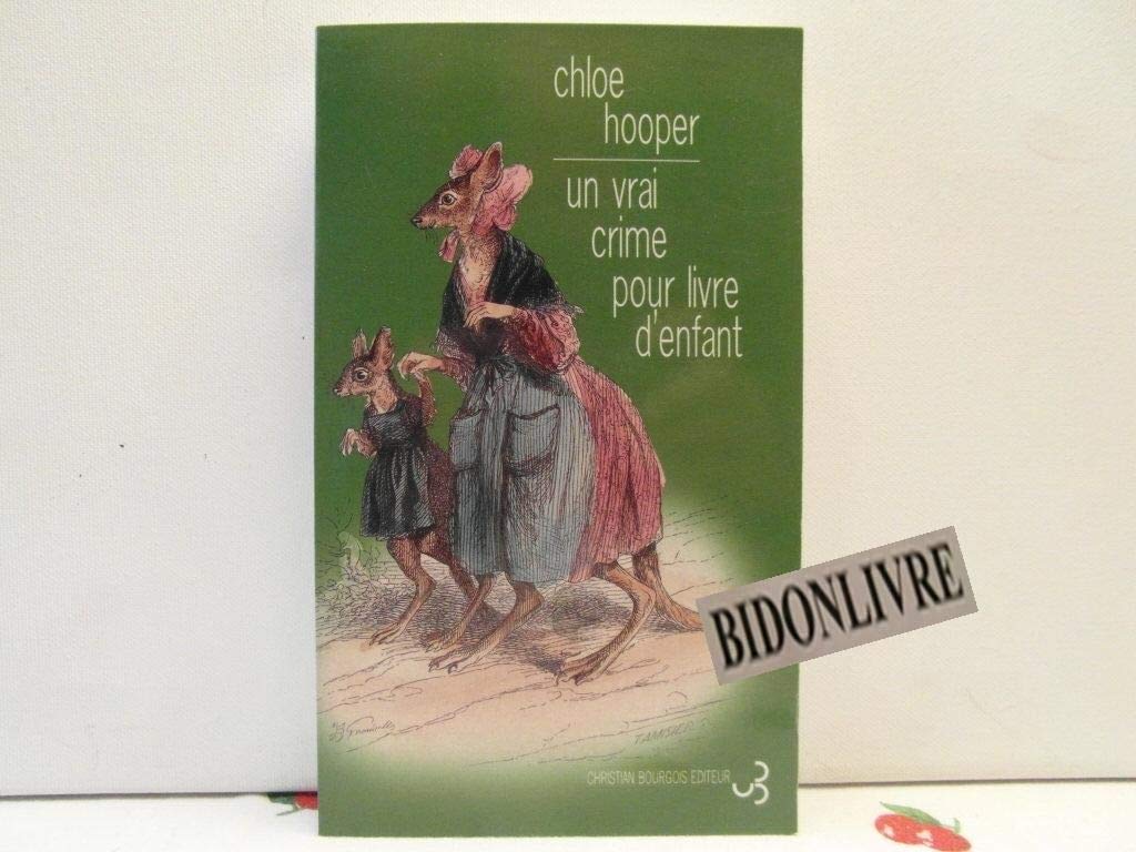 Un vrai crime pour livre d'enfant 9782267016369