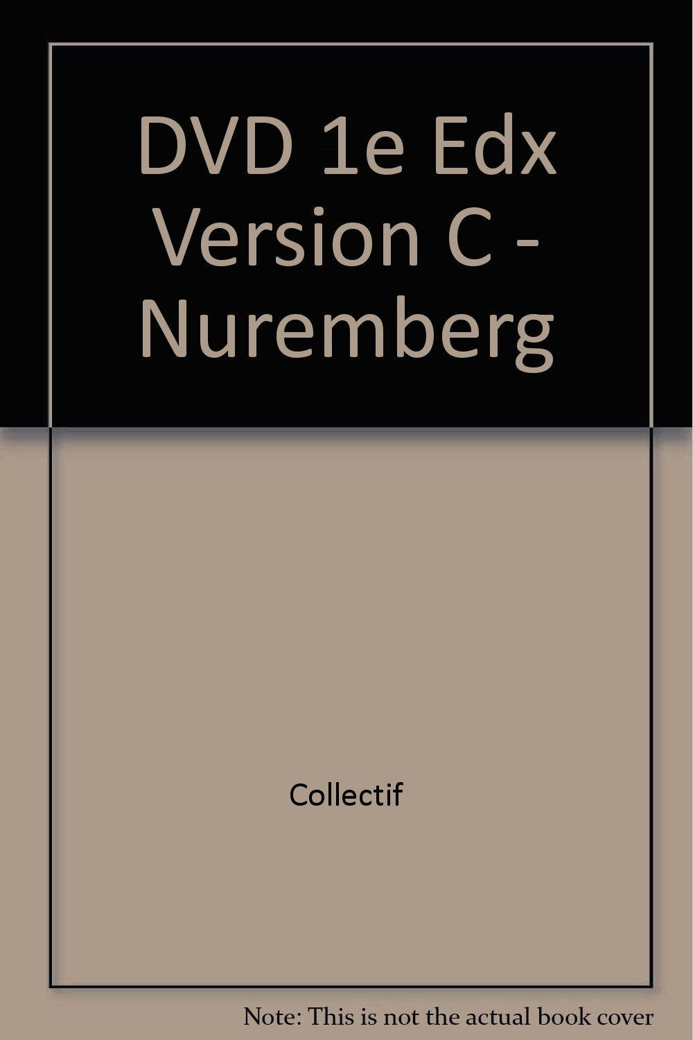 Dvd 1e edx version c - nuremberg 9782247070022