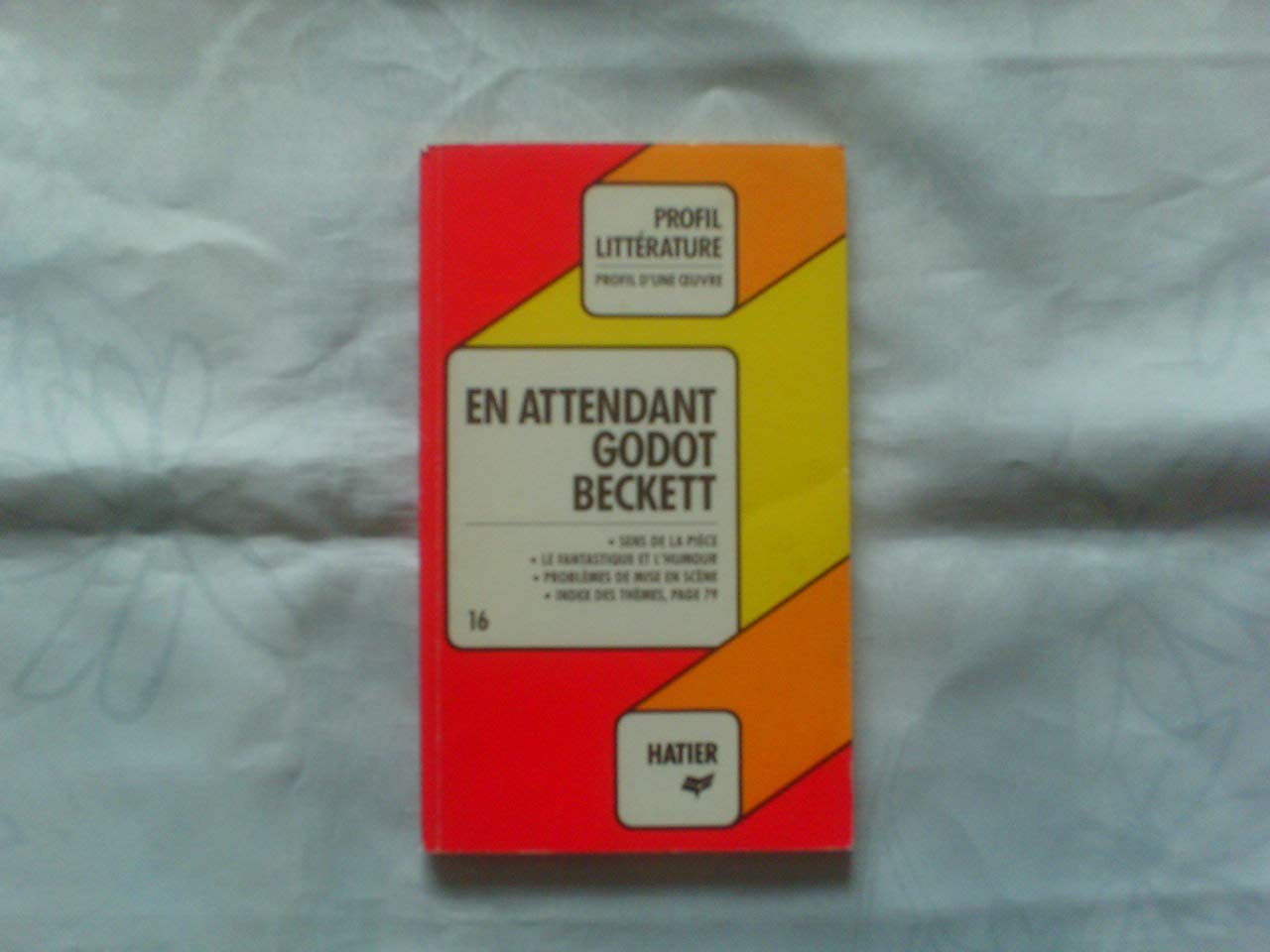 En attendant Godot, Beckett : Analyse critique 9782218004551