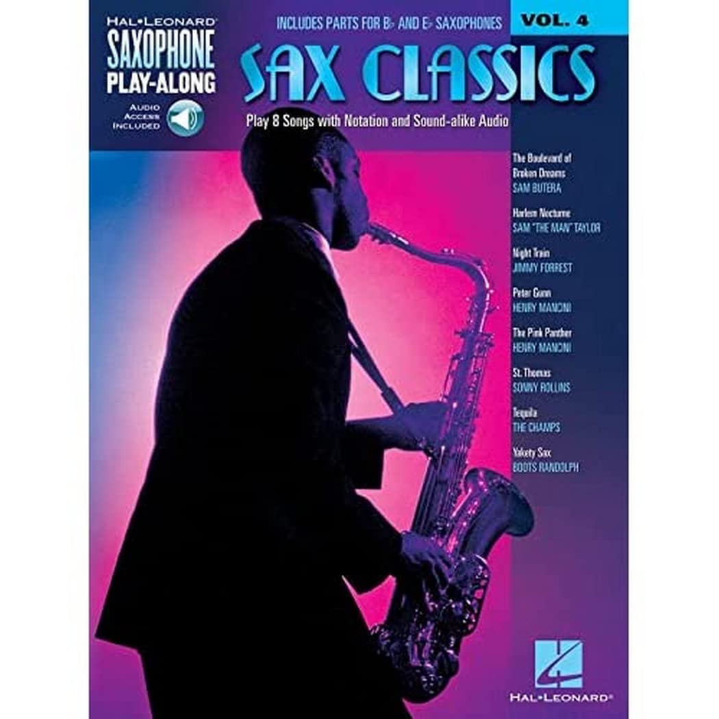 Saxophone Play-Along Volume 4 Sax Classics + CD 9781480308398