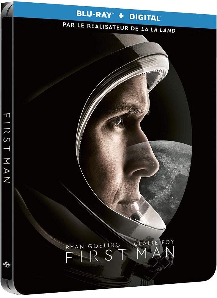 First Man - Le Premier Homme sur la Lune [Édition SteelBook® Blu-ray + Digital] 5053083180867